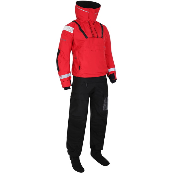 2026 Typhoon Heren PS440 2.0 Drysuit 100202 - Red / Black